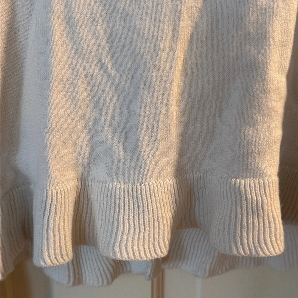 Carter's Cream Knit Button Up Cardigan 5T 100% cotton - Picture 7 of 8
